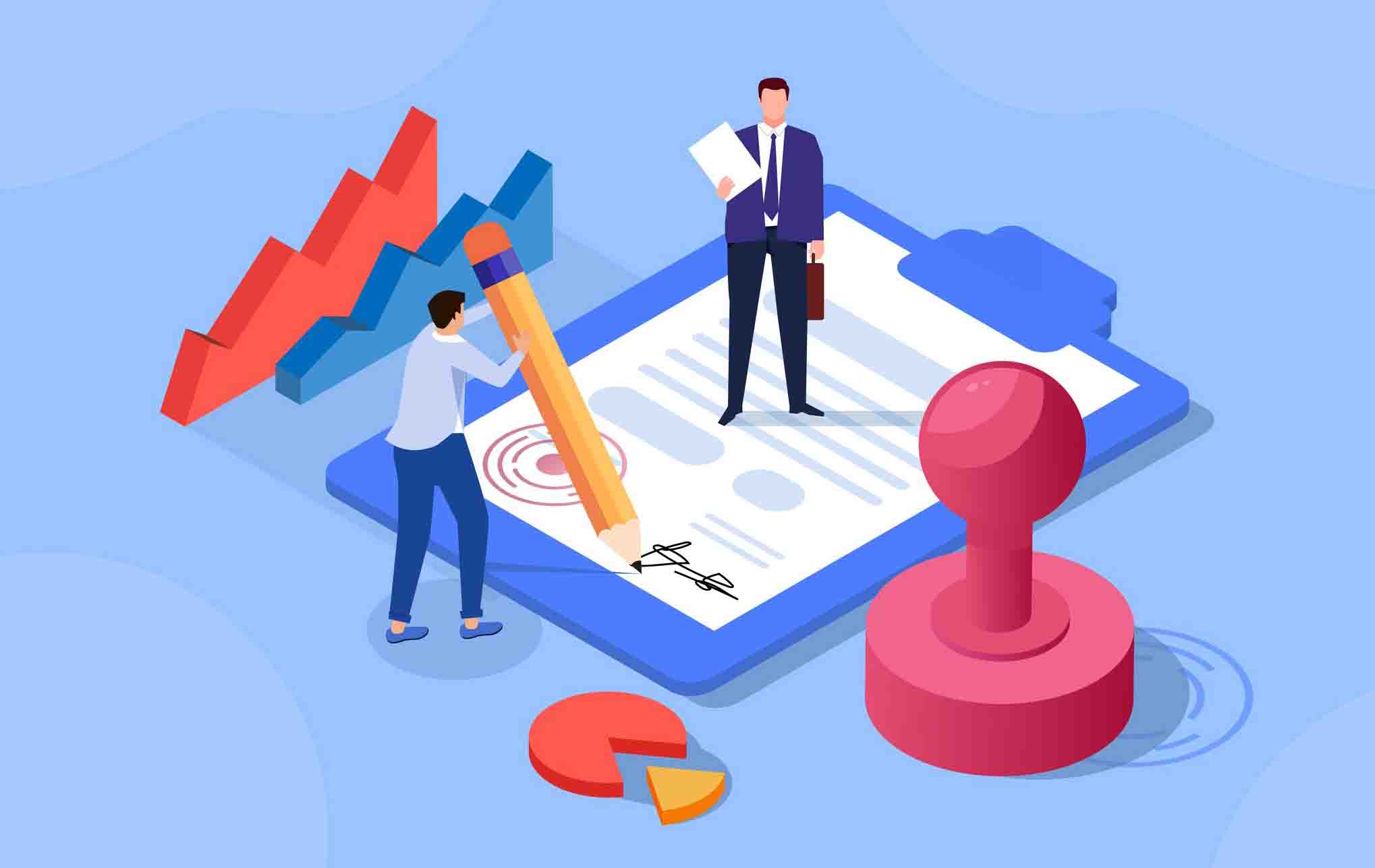 ilustrasi pendirian cv