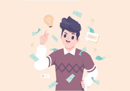 ilustrasi usaha modal kecil
