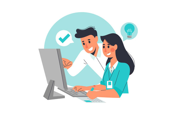 ilustrasi freelance karyawan