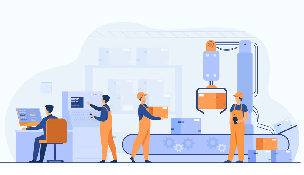 ilustrasi perbedaan produksi